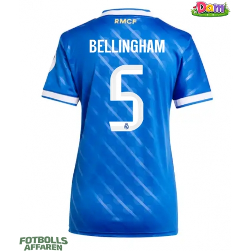 Real Madrid Jude Bellingham #5 Tredje Tröja Kvinnor 2025-26 Kortärmad